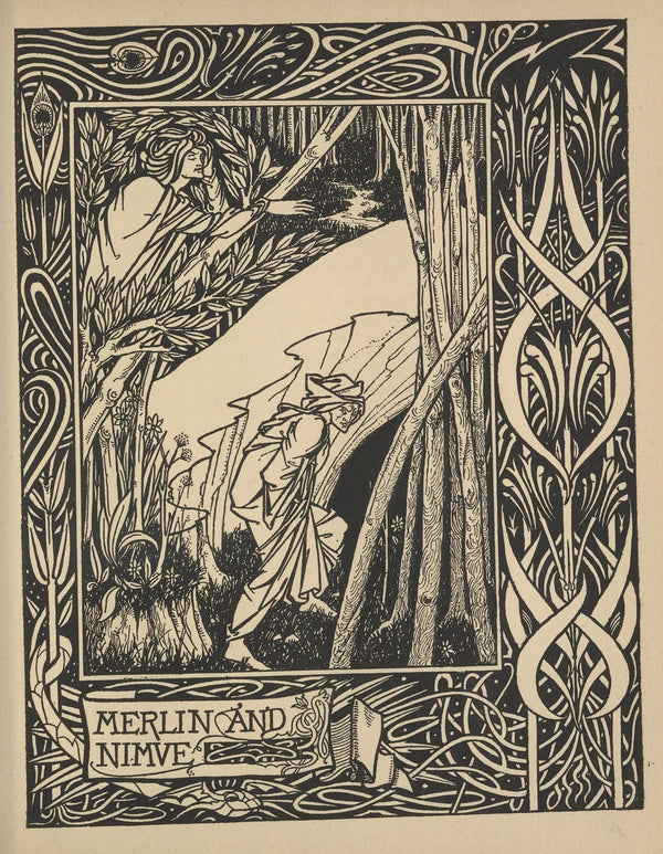 Merlin and Nimue 1893 1894