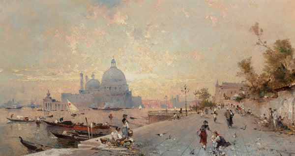 Venice under sunset