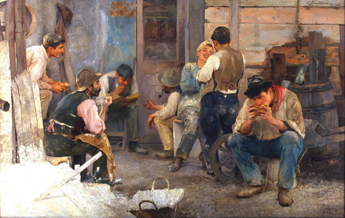 La hora del almuerzo 1903