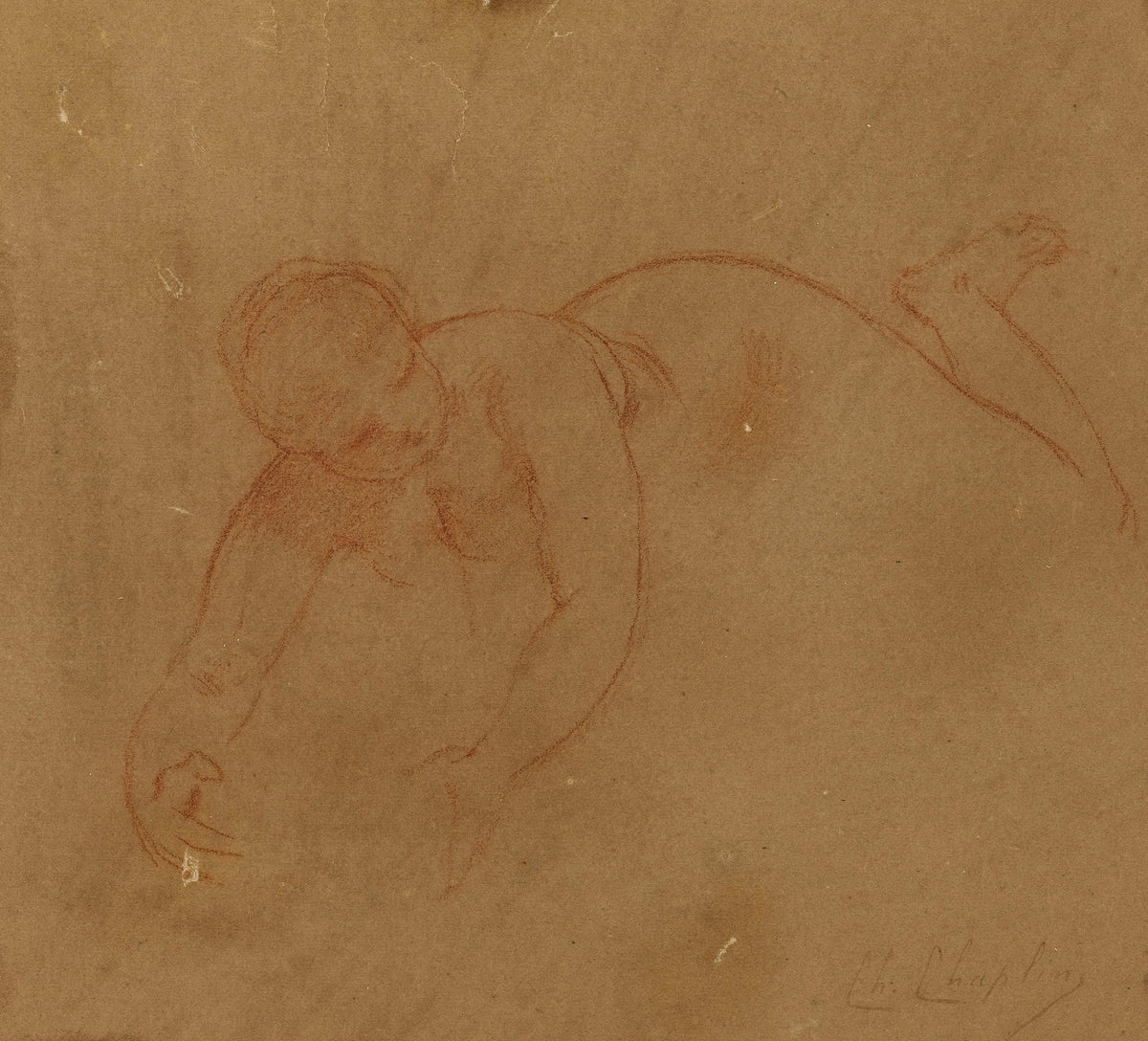 Femme couchée
