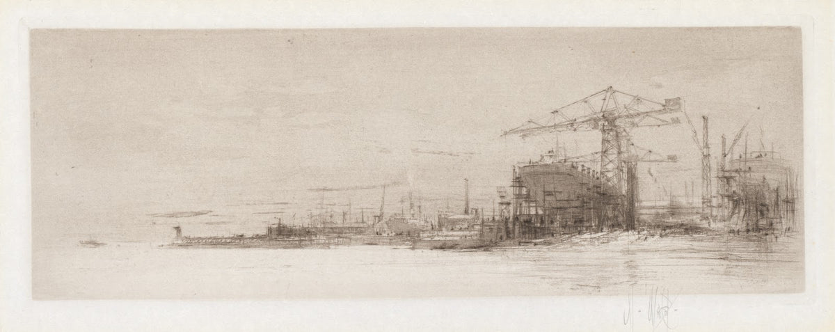 The Clyde from the series The Arteries of Great Britain 1922