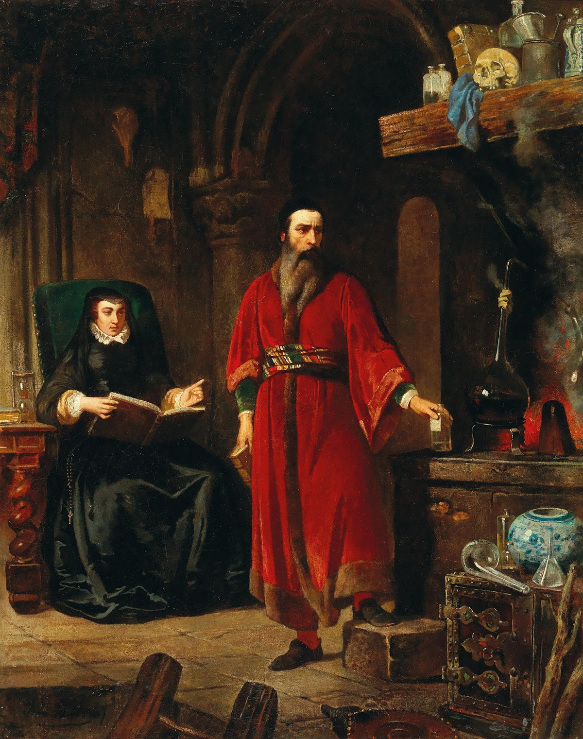 Catharine de Medici and the Alchemist Cosimo Ruggieri