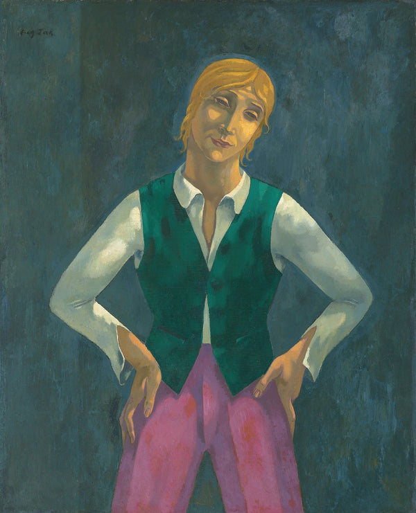 Garçon dans son manteau ver 1919