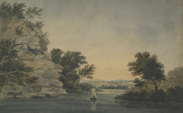 Quatford rock River Severn Shropshire early 19th century