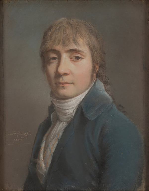 Portrait of a Man in a Blue Coat c 1795