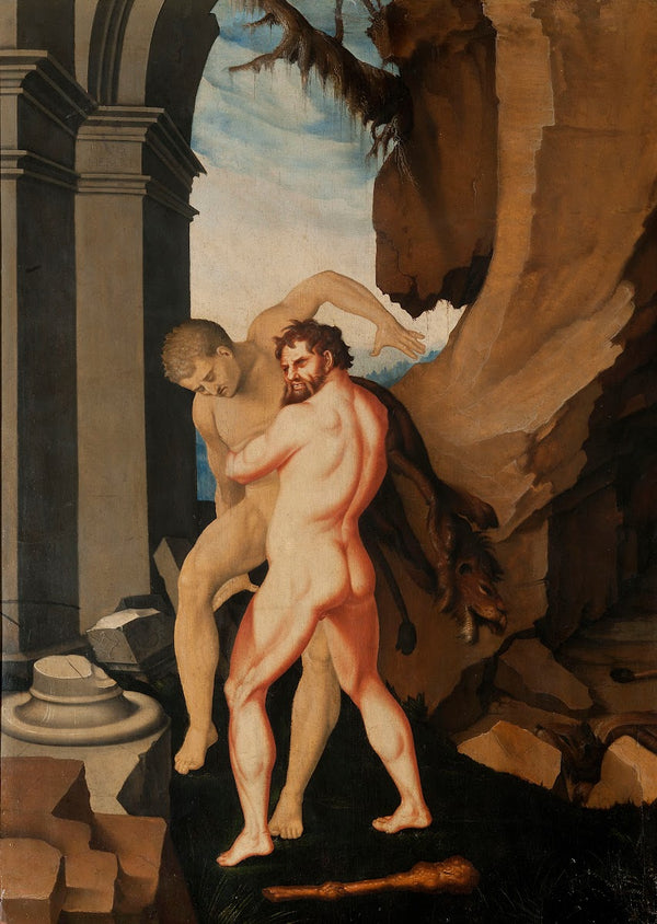 Hercules and Antaeus 1530