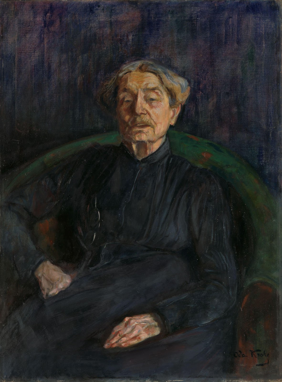 Portrait of the Artist Aasta Hansteen 1903