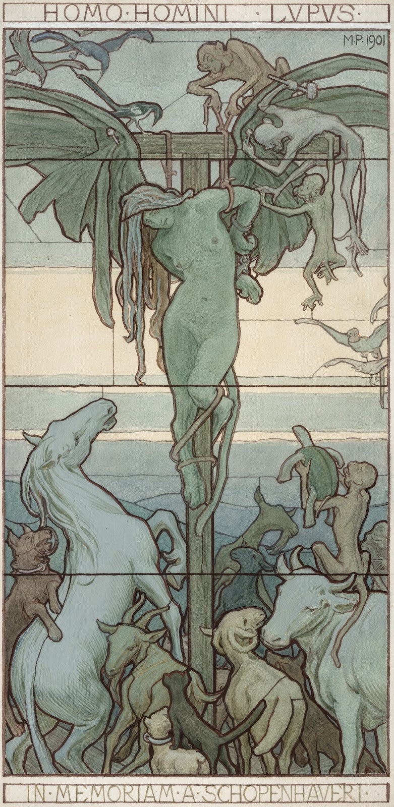 Homo homini lupus 1901