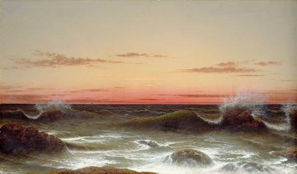 Seascape Sunset 1861