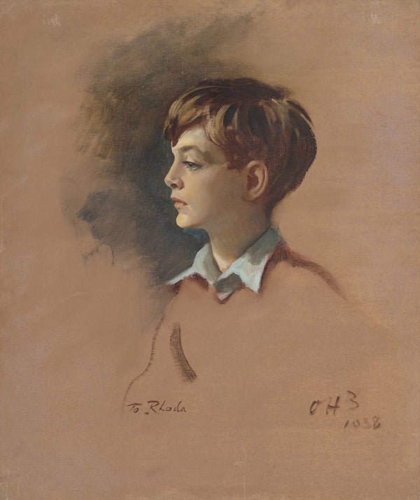 Portrait of Mark Birley 1930 2007 as a boy 1938