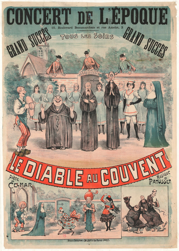 Concert de lEpoque 10 Boulevard Beaumarchais et rue Amelot 3 Le Diable au couven