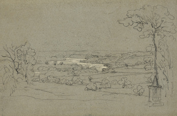 The Powatan Valley of the Powatan Virginia from the church yard of the church Ph