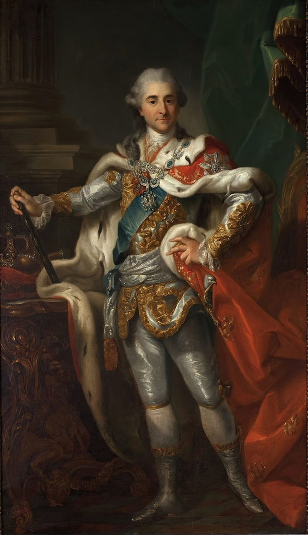 Portrait of Stanisław August Poniatowski in the coronation costume 1768 71