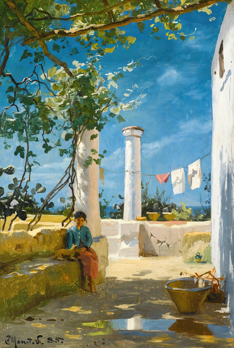 Summer In Capri 1885