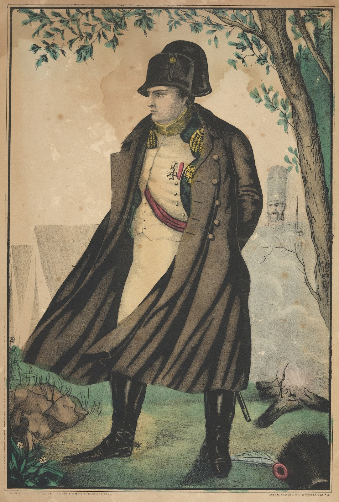 Napoleon at the encampment 1853