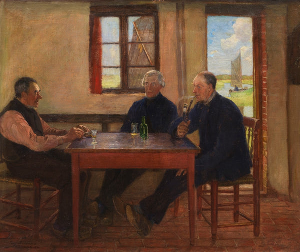 Drei Bauern 1896