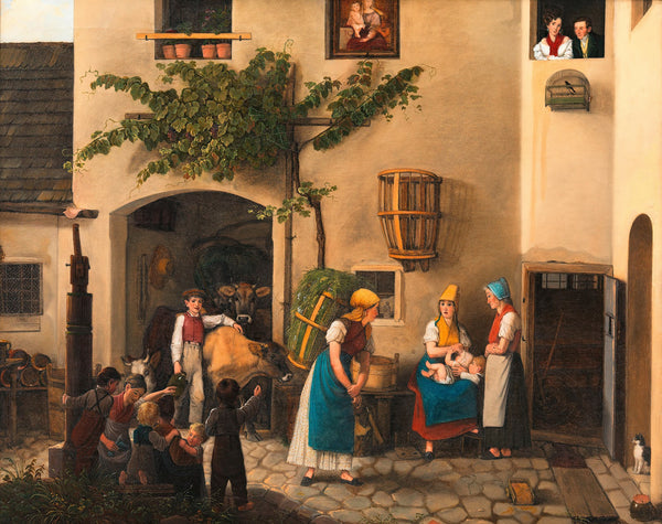 Die Ankunft vom Felde 1829