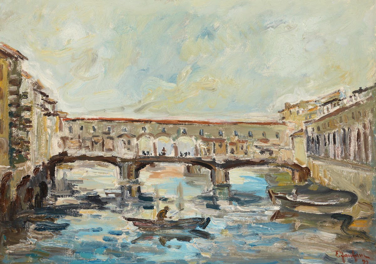 Ponte Vecchio in Florence 1972