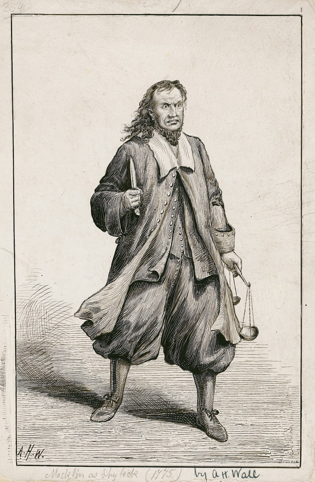 Macklin as Shylock