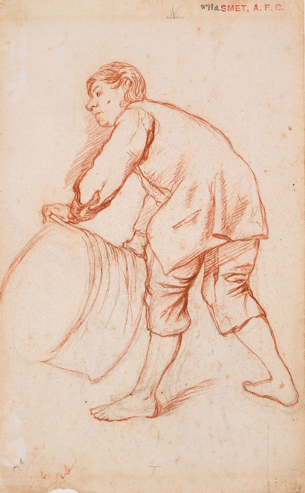 Study of a Seated Boy 18th century
