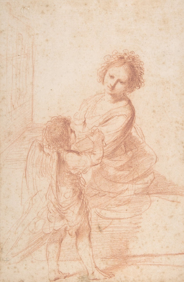 Saint Cecilia Playing the Organ 1650s