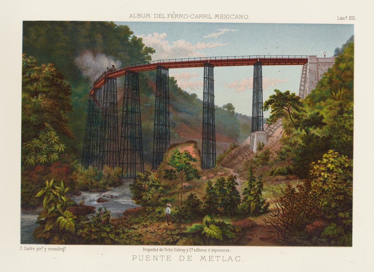 Puente de Metlac plate 13 1877