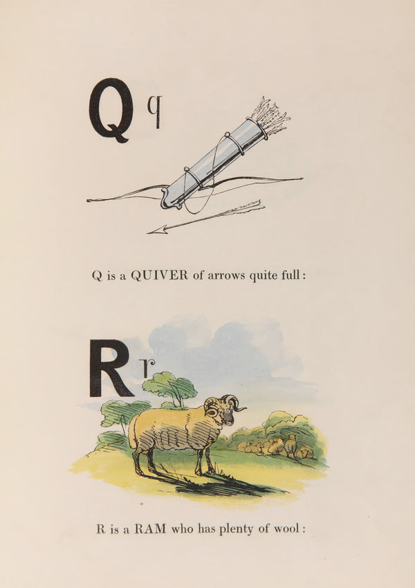 Master Woodbines alphabet for all good children Pl10 1850