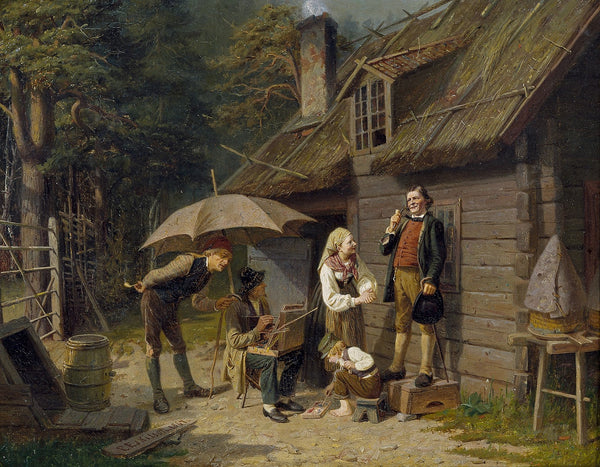A Painter Studying Abroad 1867