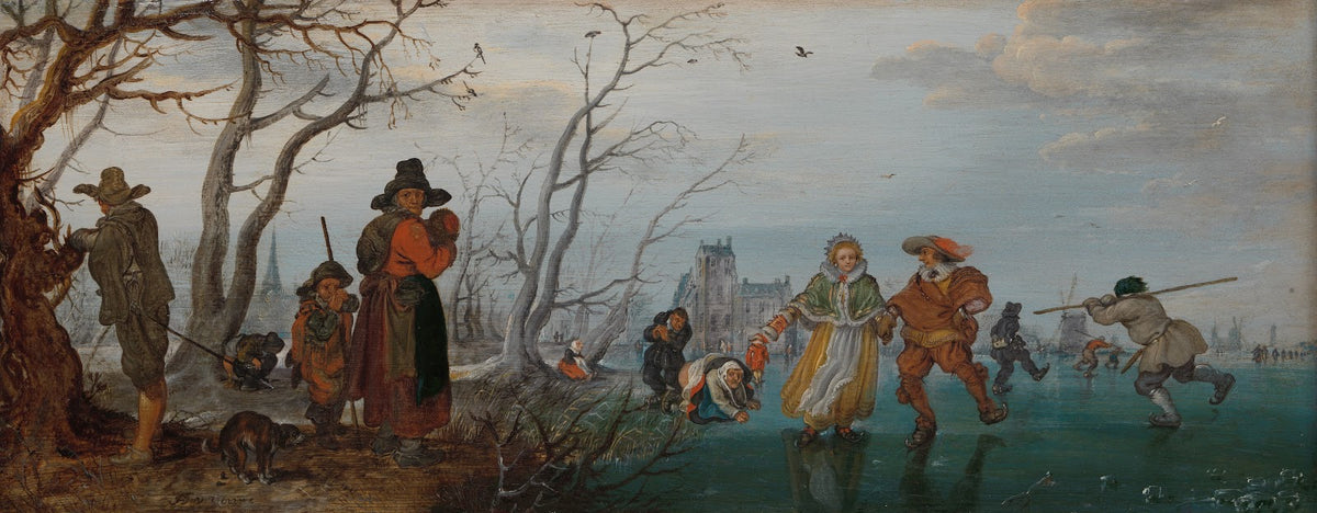Winter Amusement on the Ice 1625