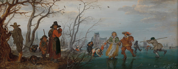 Winter Amusement on the Ice 1625