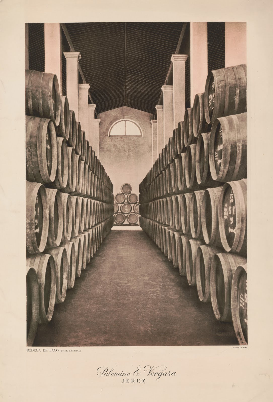 Bodega de baco nave central 1910