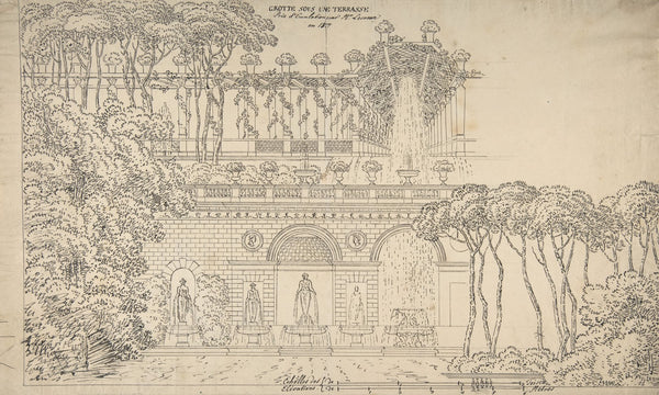 Grotto under a Terrace 1817