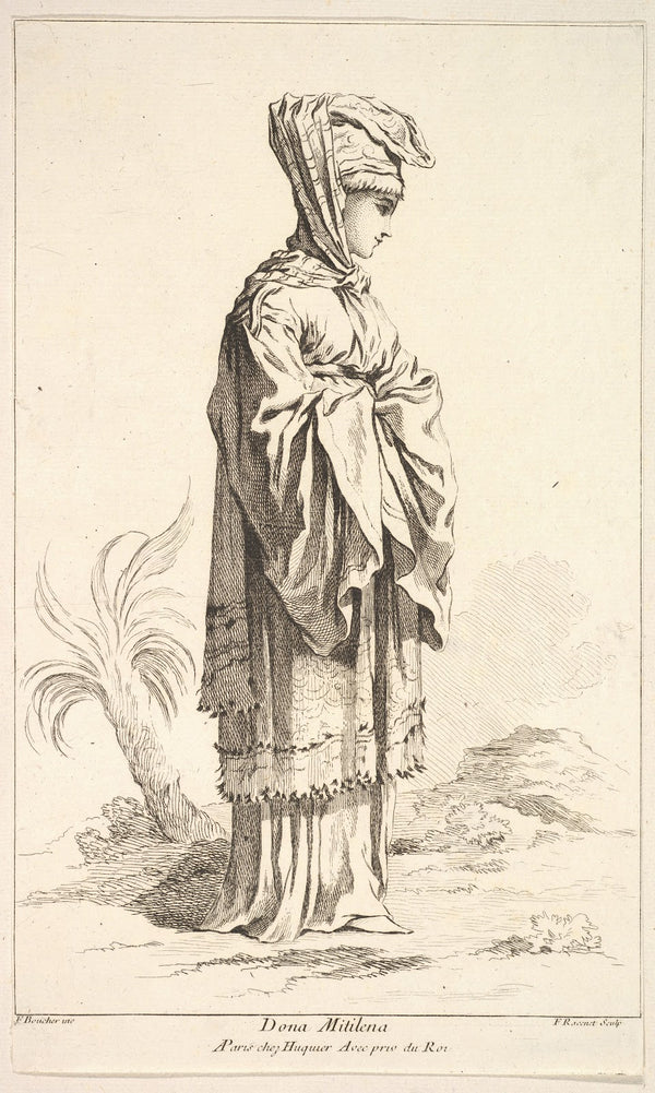 Dona Mitilena plate 3 18th century