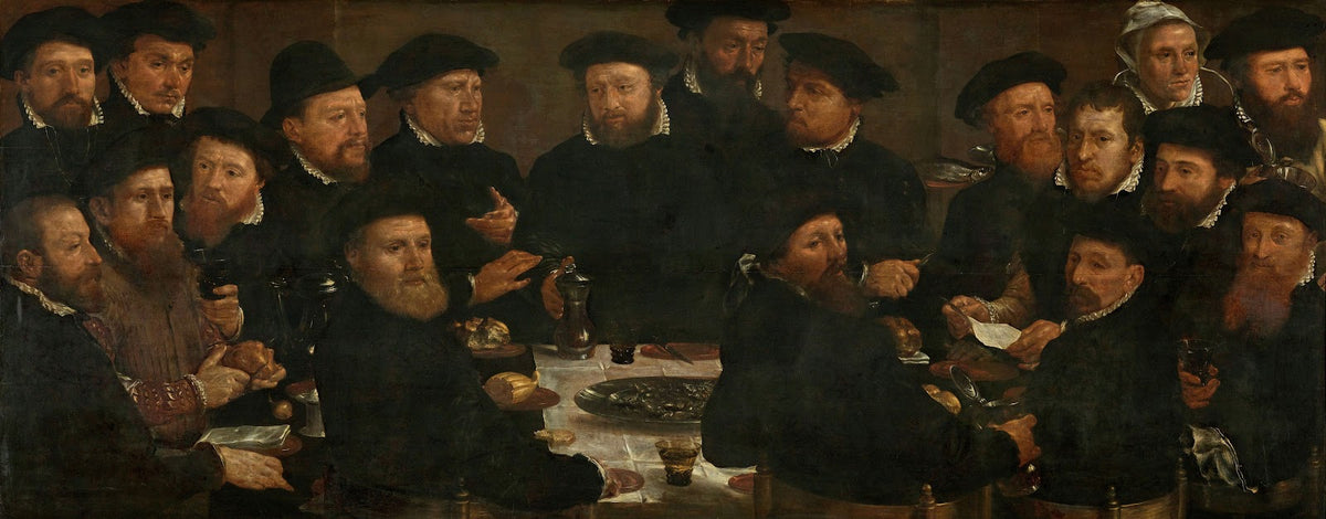 Banquet of Eighteen Guardsmen of Squad L Amsterdam 1566 known as The Perch Eater