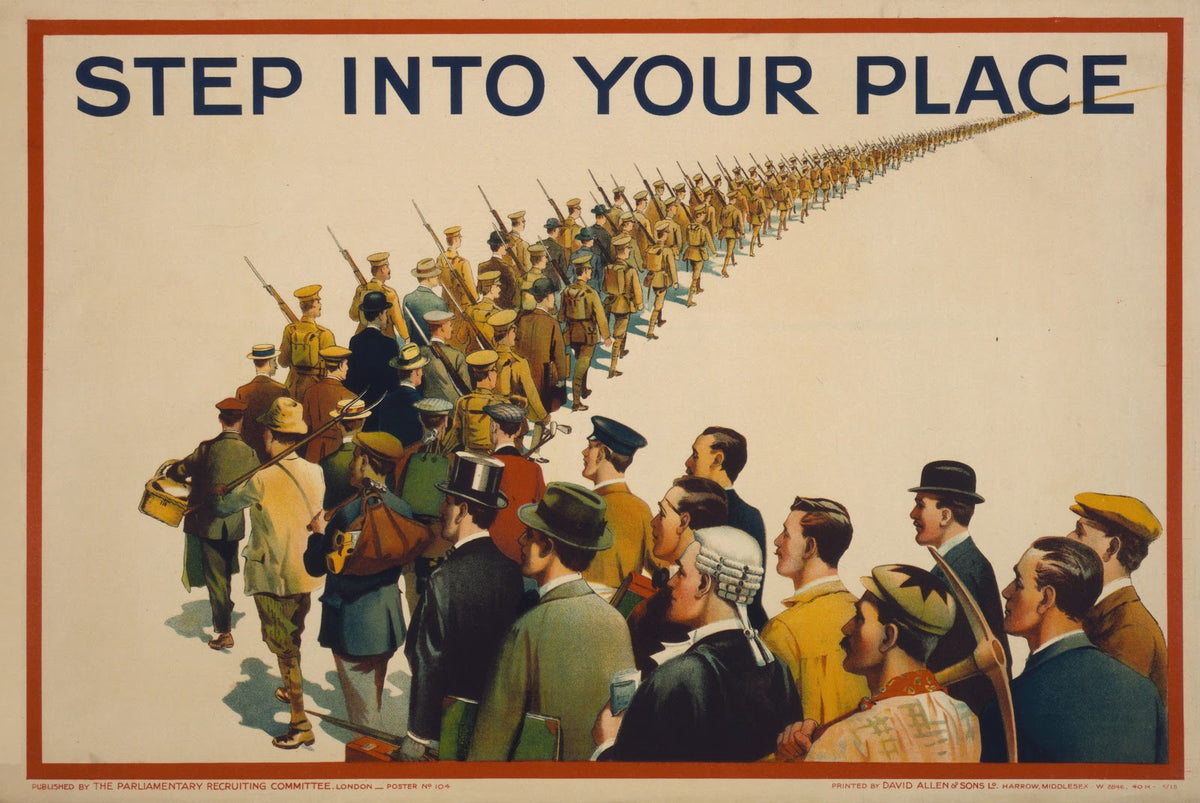 Step into your place 1915