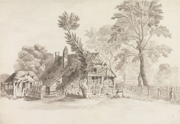 Old Farm Buildings in a Landscape