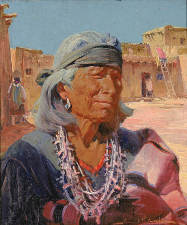 Old Man of Zuni High Priest Cacique 1924