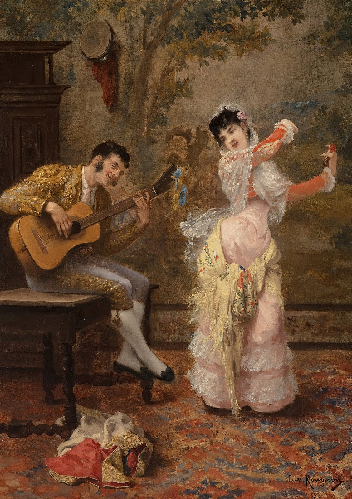 The Spanish dancer 1876