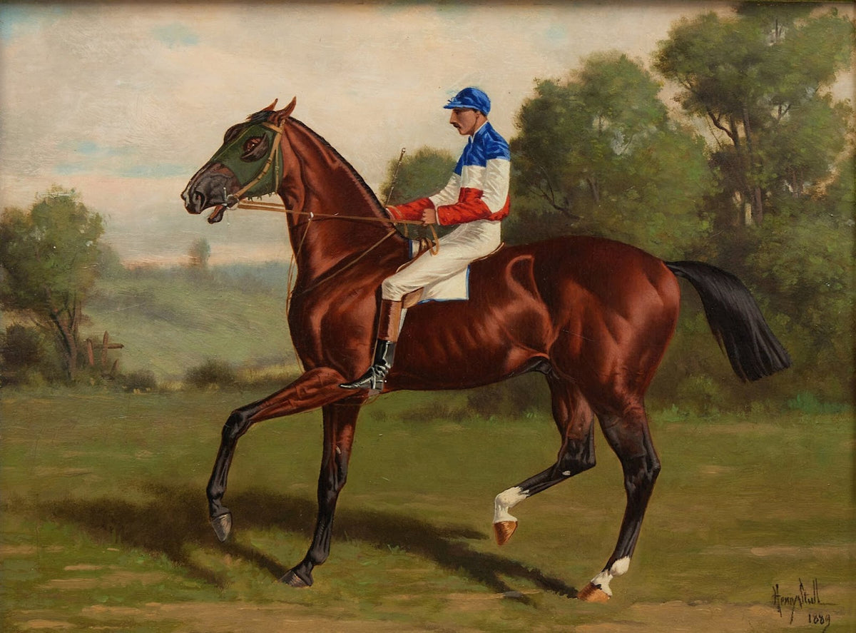 Eurus with Jockey Up 1889
