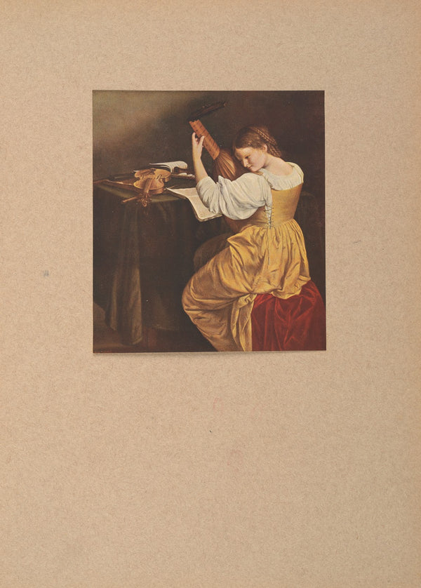 Caravaggio La suonatrice di liuto 1910