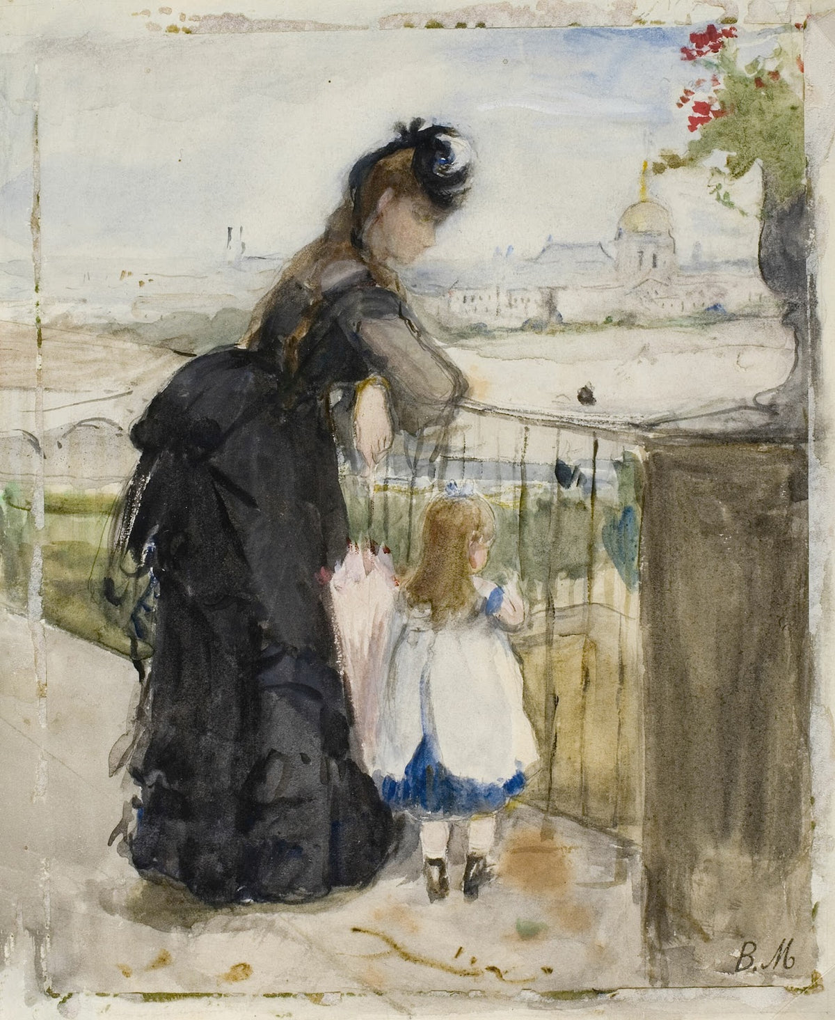 On the Balcony 1871