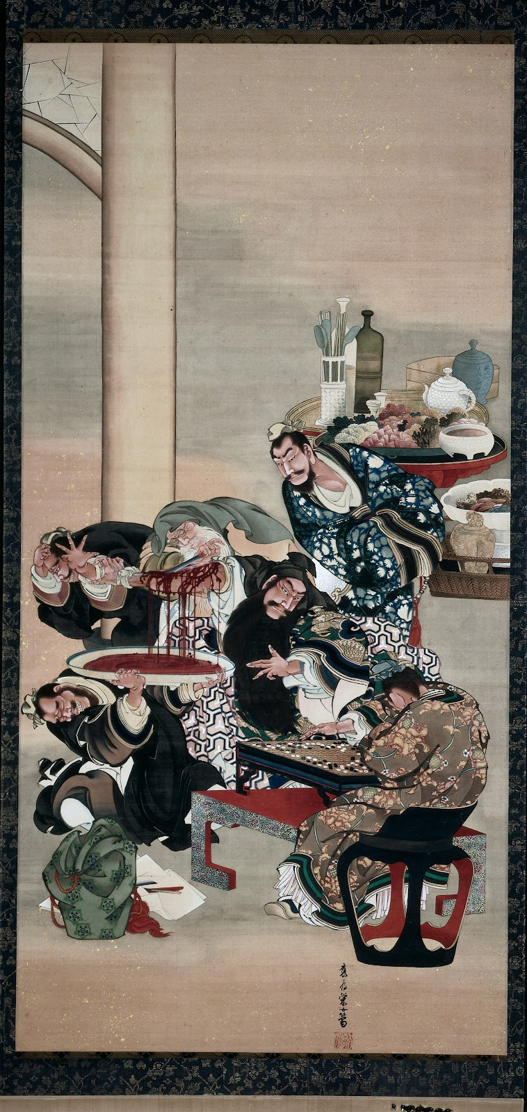 Operating on Guanyus Arm 1840s