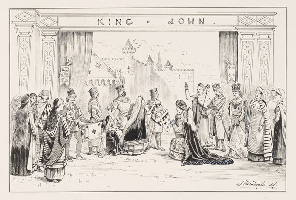 King John a setting for the Shakesperean show