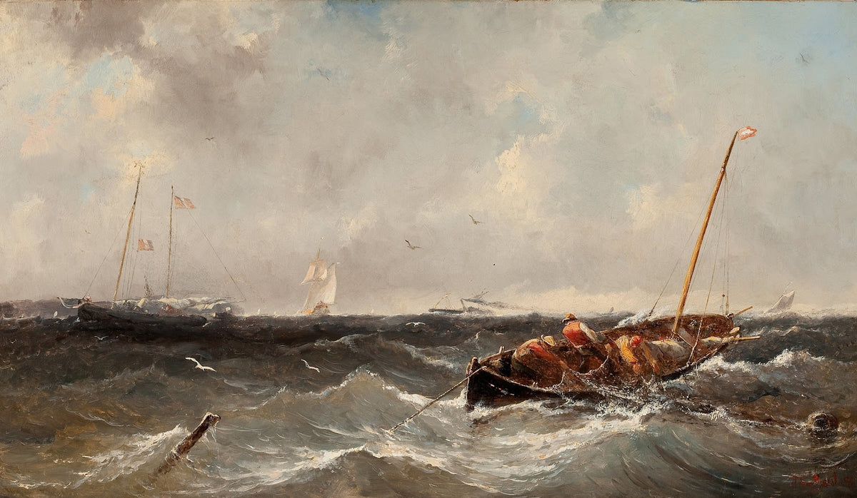 Hauling the Net 1851