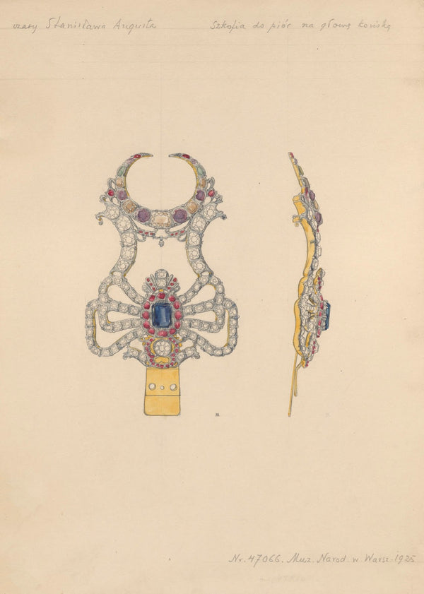 18th Century Szkofia Aigrette for Horse Headstall 1924