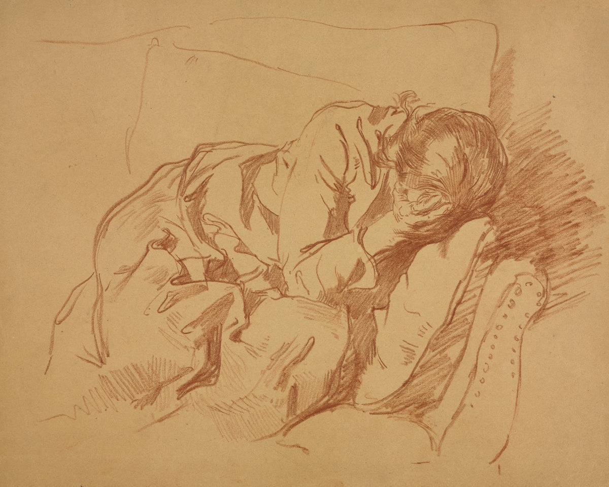 Lamenting Woman Sarah H Crone 1880s or 1890s