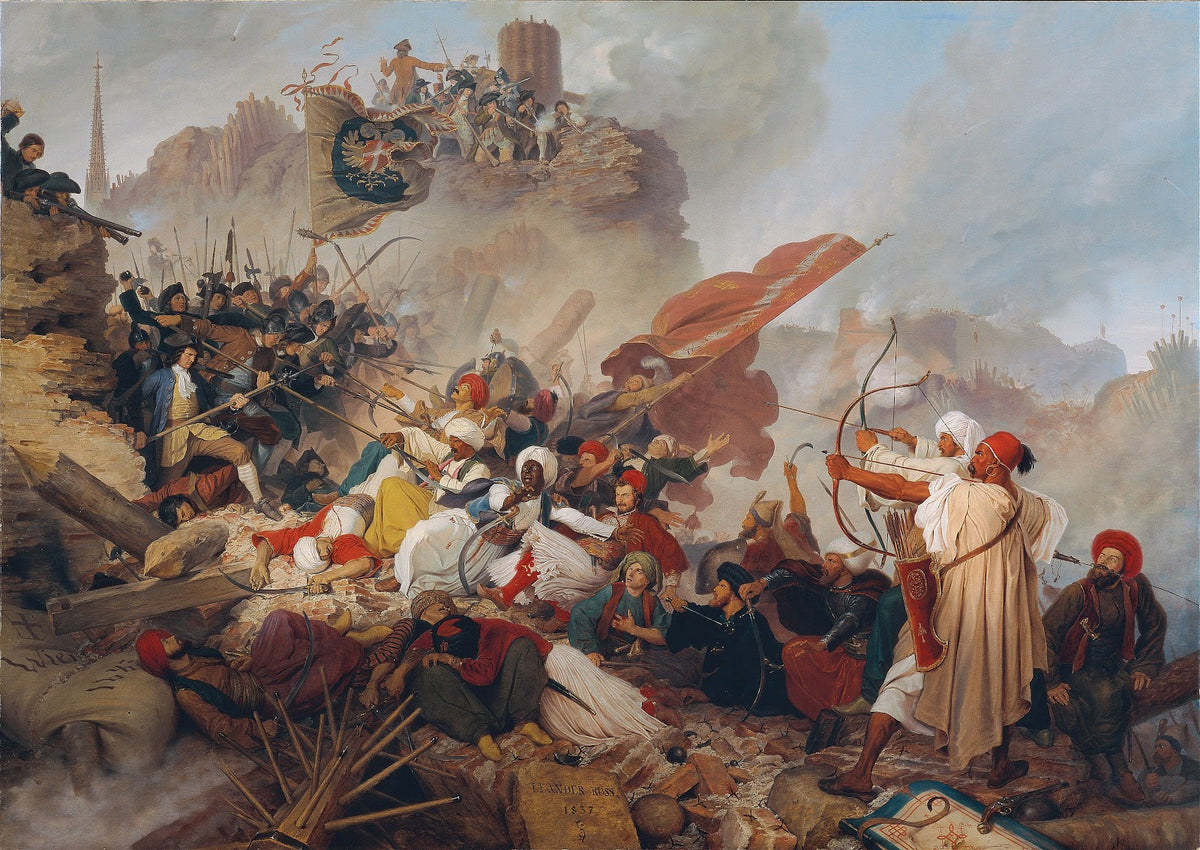 Storm of the Turks on the Löwelbastei 1837