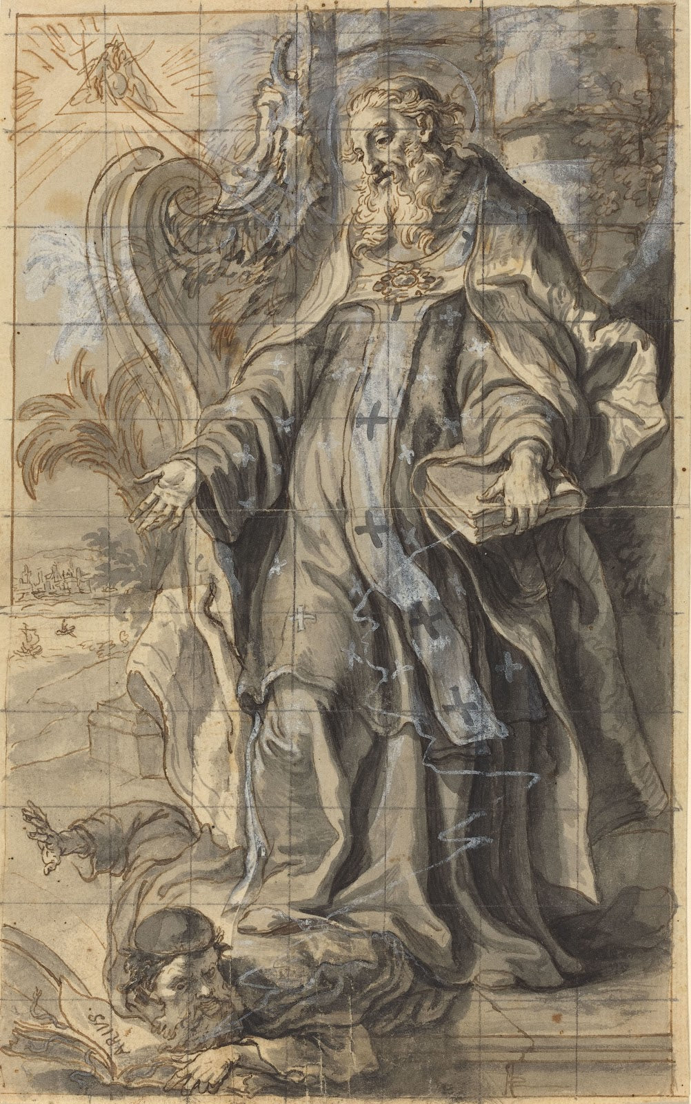 Saint Ambrose Suppressing Heresy