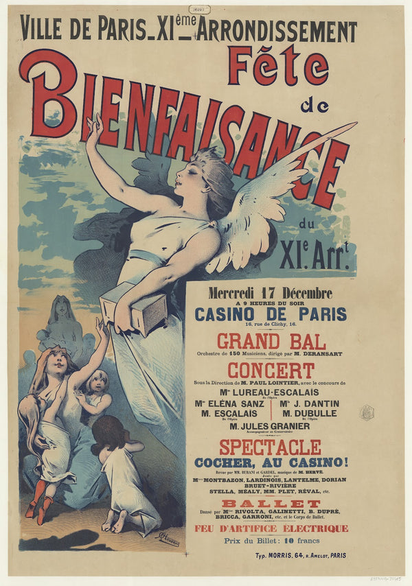 Ville de Paris XIe arrondissement Fête de bienfaisance du XIe Arrondissement 188