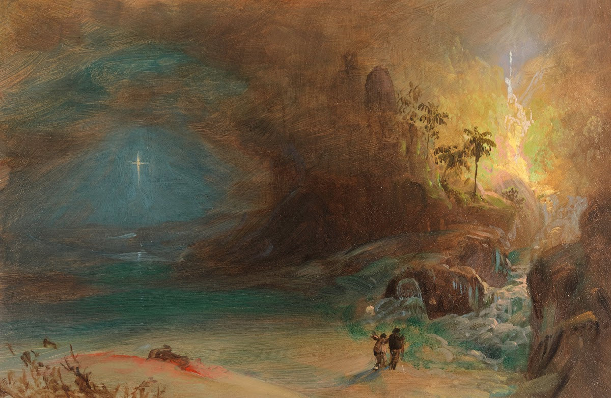 Study for Apotheosis to Thomas Cole ca 1847